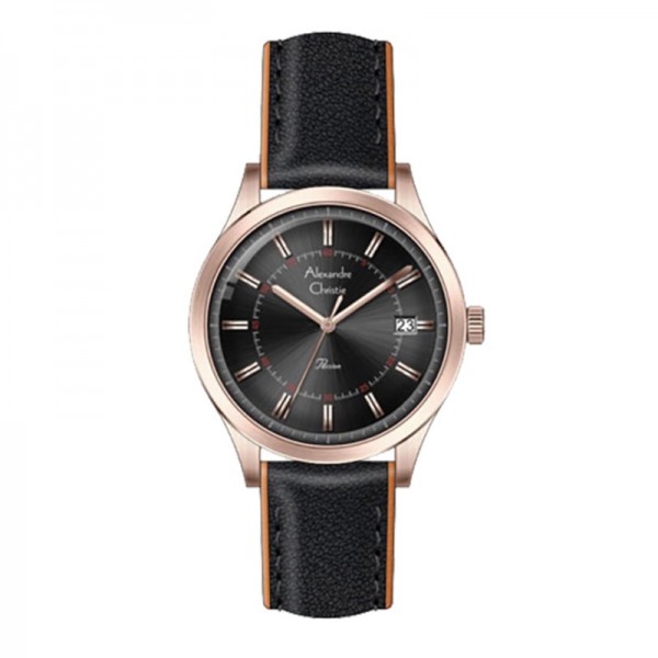 Alexandre Christie AC 2973 Rosegold Black BDLRGBA